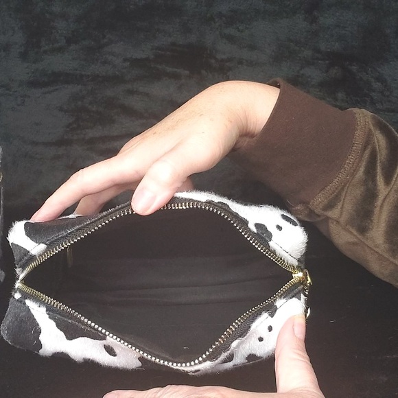 Cow Print Make-Up Bags - Picture 6 of 10